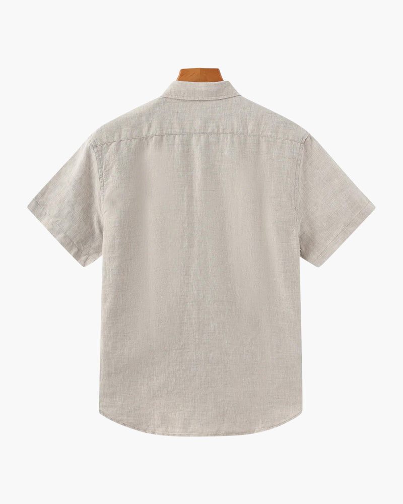 Cape Town - Camisa de Lino (Manga Corta)