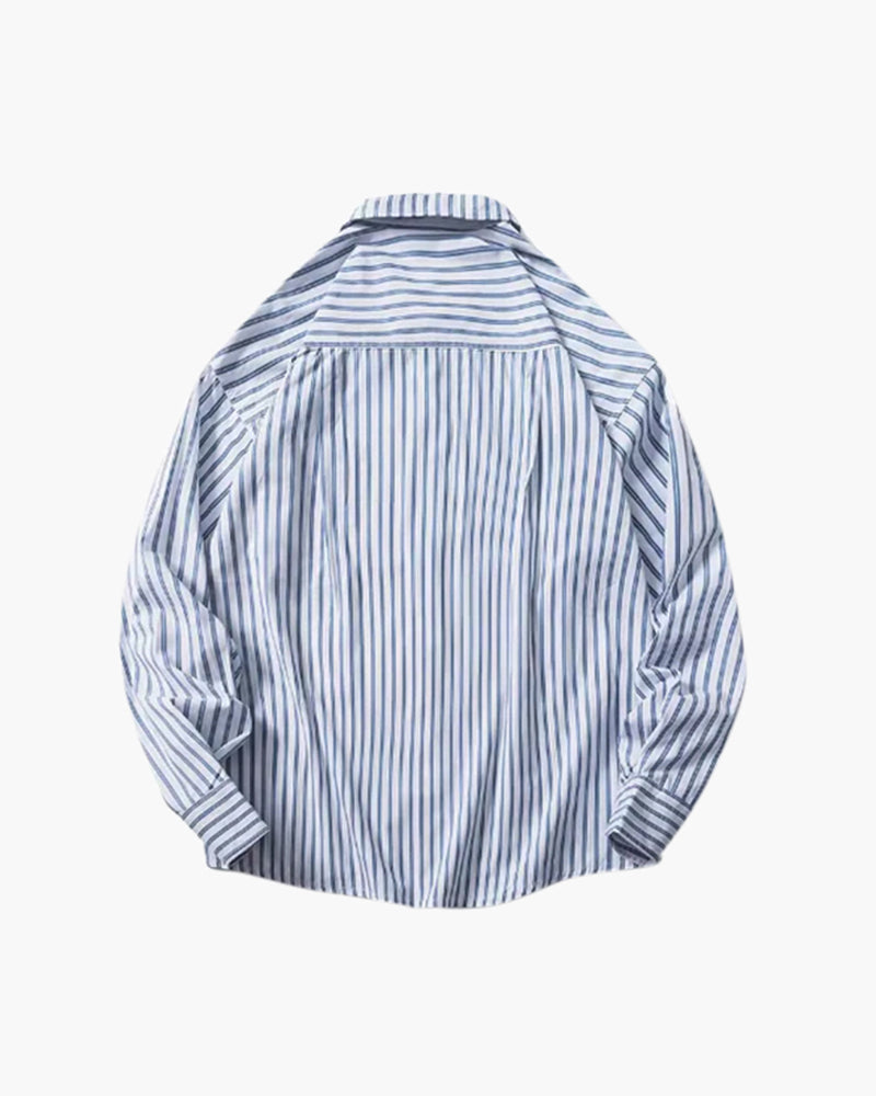 Camisa de Rayas Oversize