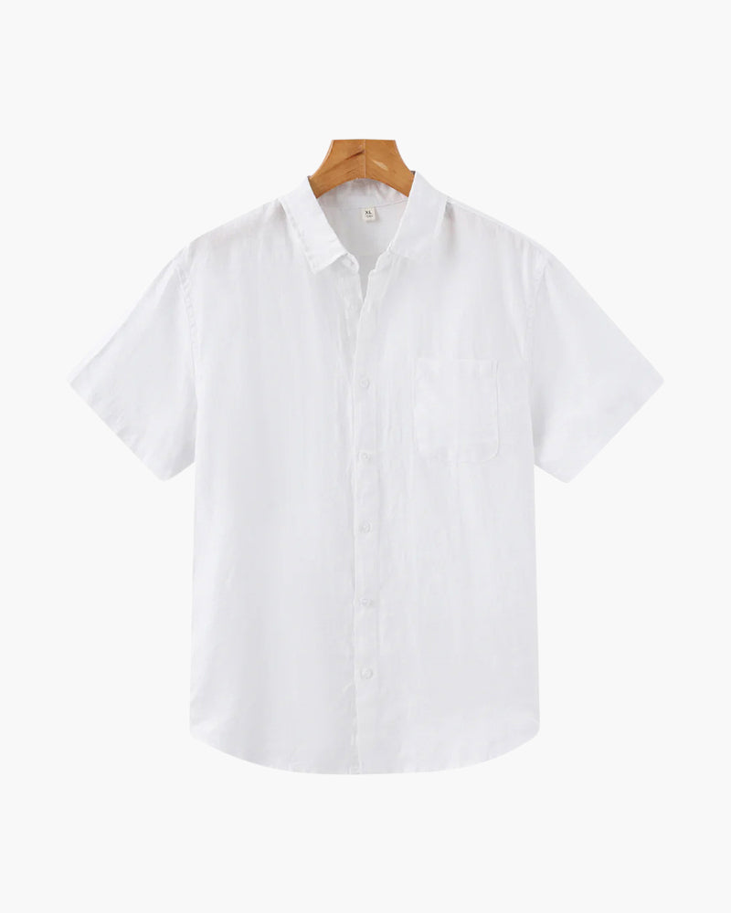 Cape Town - Camisa de Lino (Manga Corta)