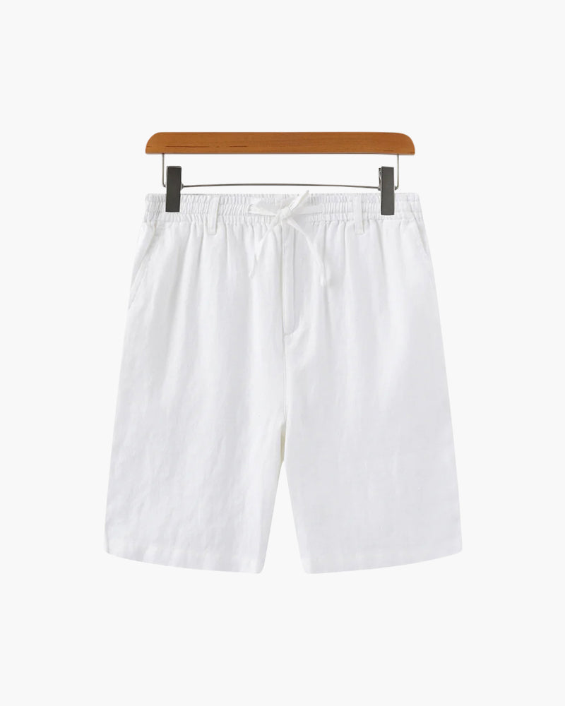 Casablanca - Pantalones Cortos de Lino Premium