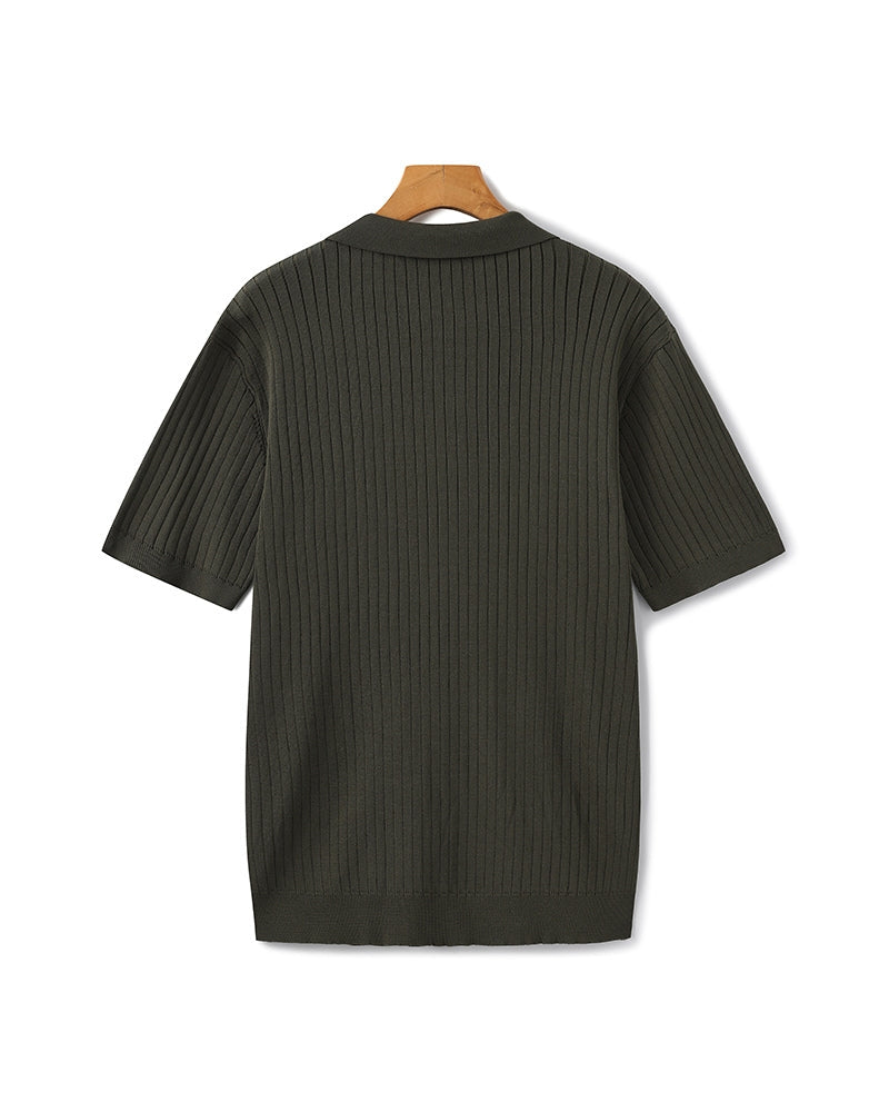 Polo Acanalado Premium