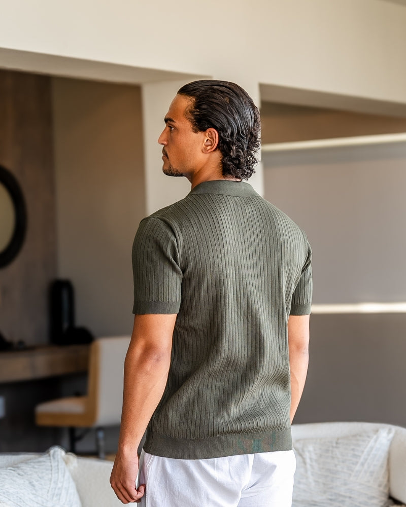 Polo Acanalado Premium
