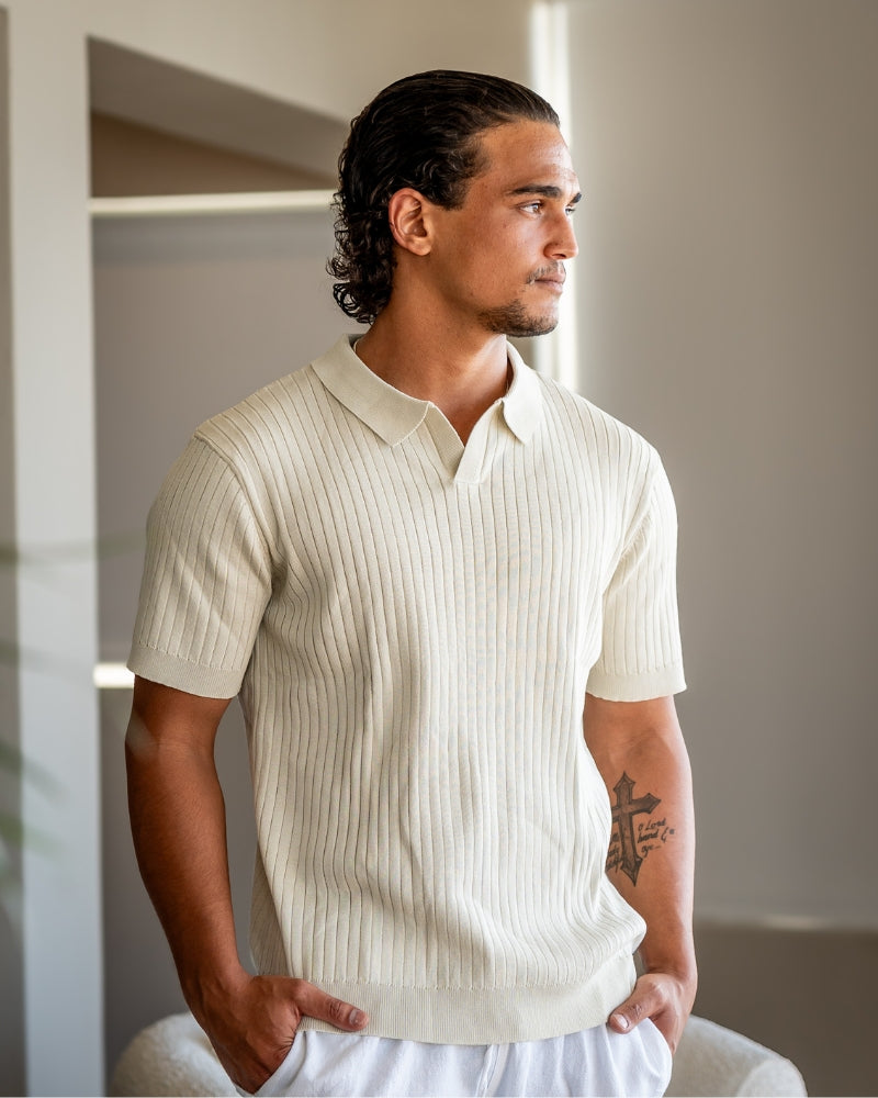 Polo Acanalado Premium