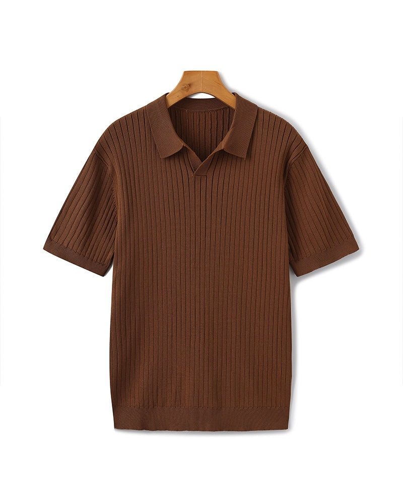 Polo Acanalado Premium