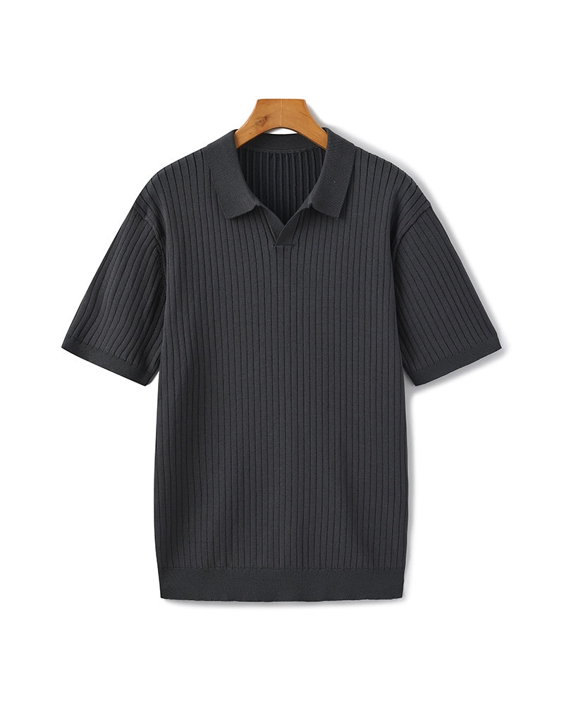 Polo Acanalado Premium