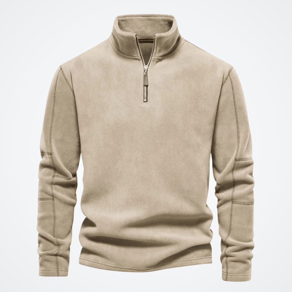 Men's Hoodie with High Collar Tromsø Montsiuer