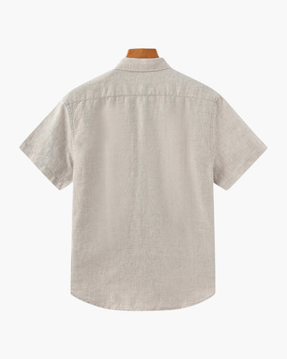 Cape Town - Camisa de Lino (Manga Corta)