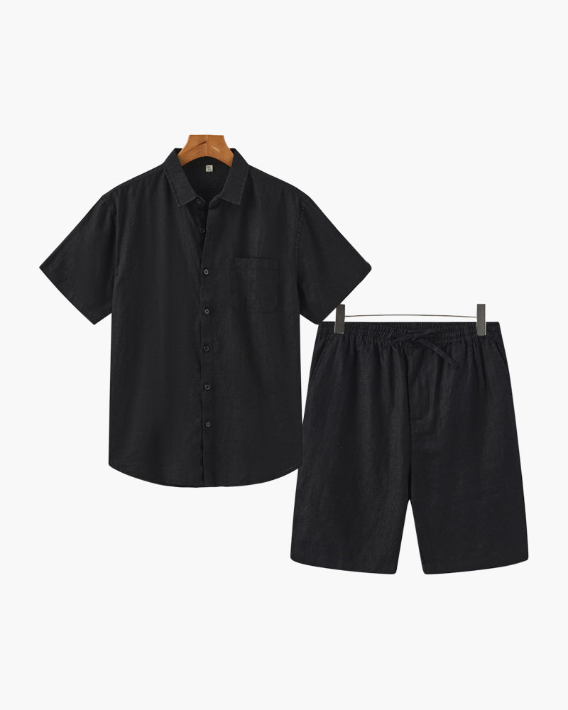 Combo de Lino Old Money (Pantalones Cortos)