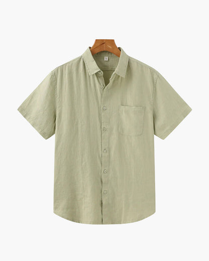 Cape Town - Camisa de Lino (Manga Corta)