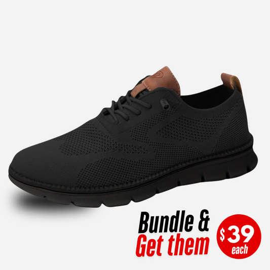 Ultra Comfortable Shoes - Black Sole Edition