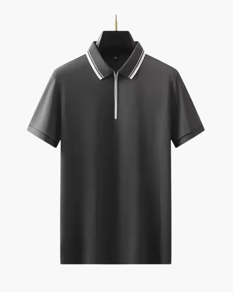 Polo Ridgeway con Cremallera