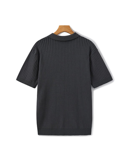 Polo Acanalado Premium