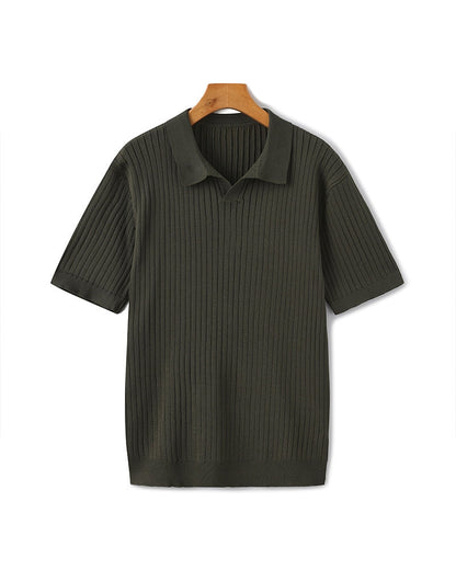 Polo Acanalado Premium