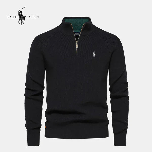 Raⅼрh Ⅼɑυren - Men’s Half-Zip Sweater Premium Knit