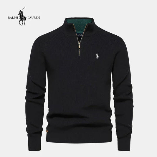 Raⅼрh Ⅼɑυren - Men’s Half-Zip Sweater Premium Knit
